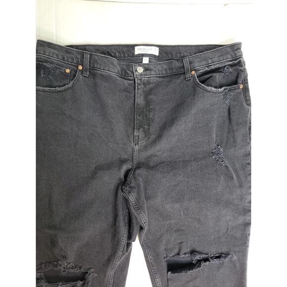 Abercrombie & Fitch Jeans Womens Plus 20S Curve Love 90s Straight High Rise - Picture 3 of 13